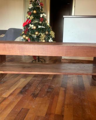 Tavolino/Console in legno massello