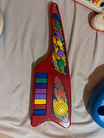Chitarra tastiera musicale giocattolo per bambini