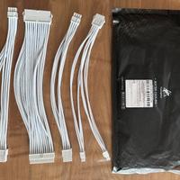 Kit prolunghe cavi alimentazione PC sleeved