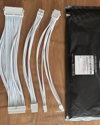 Kit prolunghe cavi alimentazione PC sleeved