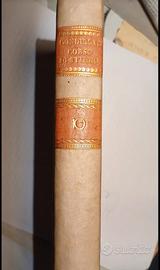 Antico libro del Settecento