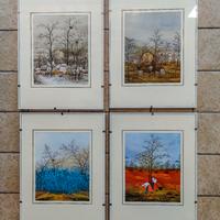 Ivan Lackovic - 4 Stagioni con cornice