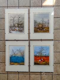 Ivan Lackovic - 4 Stagioni con cornice