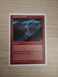 Lightning Bolt MTG Anthologies 1998 Inglese