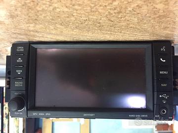 Navigatore satellitare, radio ,cd jeepcompass 2012