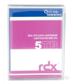 Cartridge RDX 5TB Tandberg come NUOVO