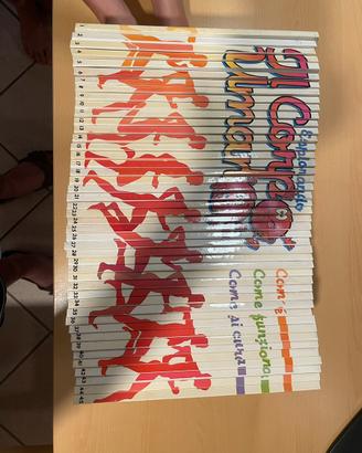 Collezione libri+Vhs Esplorando il mio Corpo Umano