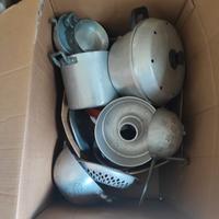 oggetti alluminio vintage 