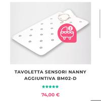 Monitoraggio respiro neonato Nanny solo tavoletta