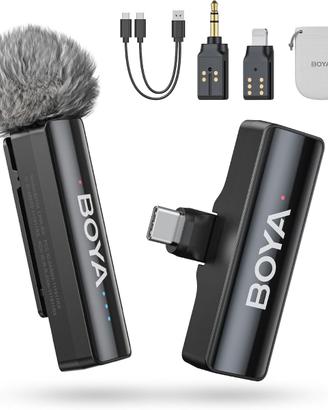 BOYA BOYALINK 2 A1 Microfono Lavalier Wireless
