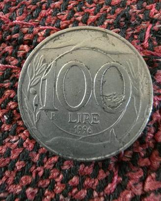 moneta 100 lire 1996
