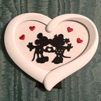 Quadretto cornicetta San Valentino Mickey Mouse