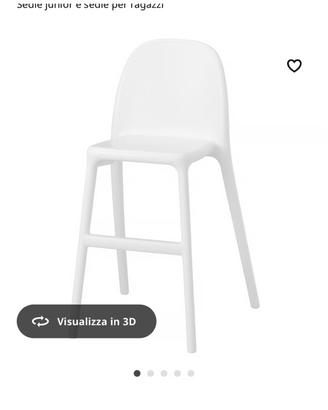 4 sedie Junior mod. Urban Ikea