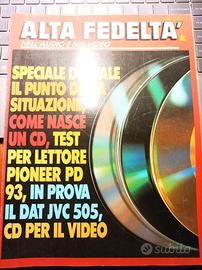 Rivista di ALTA FEDELTA n° 1 del 1991