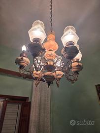 svendita 2 lampadari Capodimonte 