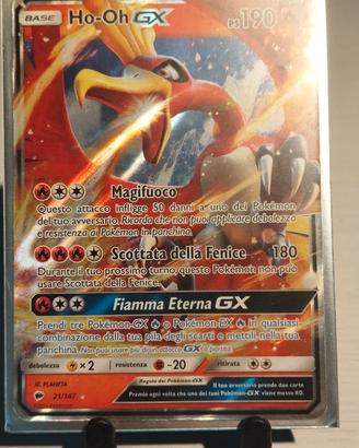 Carte Pokèmon Ho-Oh gx