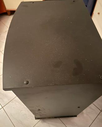 Carrello porta tv con ruote