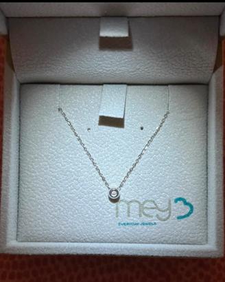 Oro 18kt Collana punto luce Mey Everyday Jewels