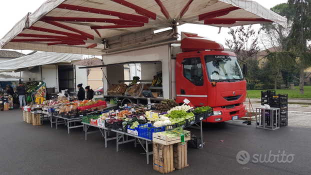 Posteggi ambulanti alimentari in provincia di ferr