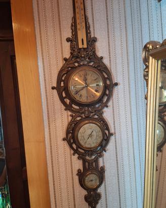 termometro, orologio, barometro e igrometro
