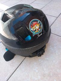 casco ciclismo bambino/ragazzo regolabile 