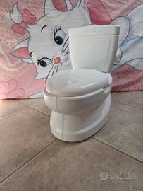 Vasino a forma di water con suono