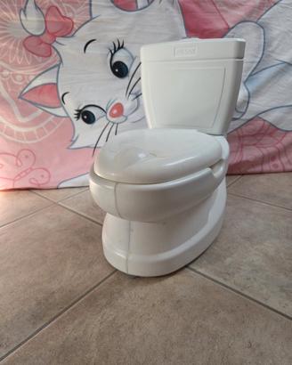 Vasino a forma di water con suono