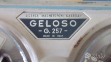 registratore a bobine geloso