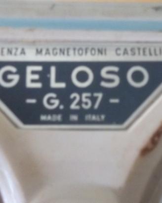 registratore a bobine geloso