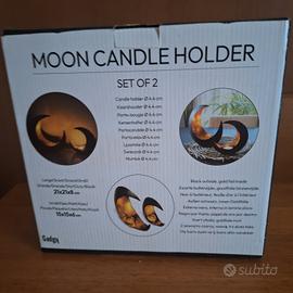 Moon Candle Holter Nuovo set 2pz.v.descrizione