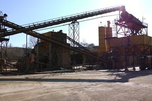 Impianto frantumazione inerti, lavati, selezionati