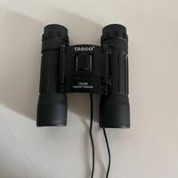 Tasco 12 X 30 Mini Binocolo Tascabile Nero