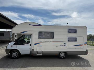 CAMPER FORD MANSARDATO 7 POSTI LETTO E VIAGGIO