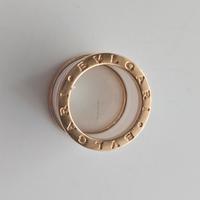 ANELLO BULGARI ORO ROSA E CERAMICA 