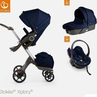 Stokke xplory blu con scatola