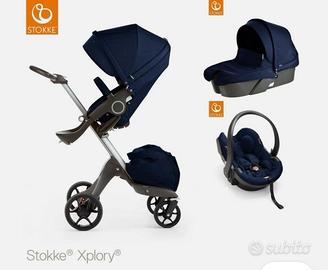 Stokke xplory blu con scatola
