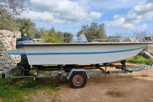 Barca Ombrina + Carrello + Motore