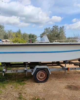 Barca Ombrina + Carrello + Motore