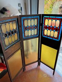 Paravento antico- separe’ stile liberty primi ‘900