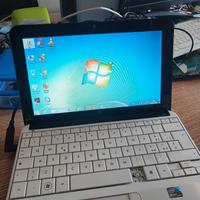 Netbook HP Bianco Windows 7 1GB RAM 250GB Hard Dis
