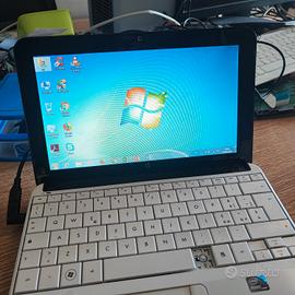 Netbook HP Bianco Windows 7 1GB RAM 250GB Hard Dis