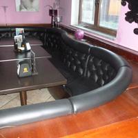 Divanetti ad angolo in similpelle nera