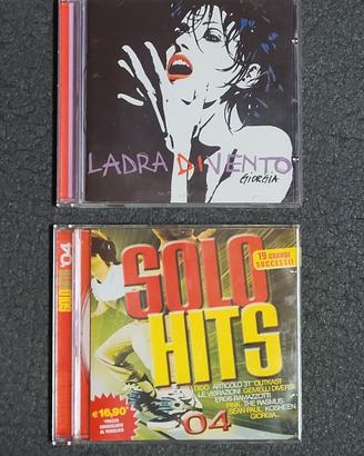2 CD originali anni 2000: Giorgia + Solo Hits 04