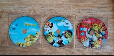 "Shrek - Trilogia" 3 Dvd in bustina