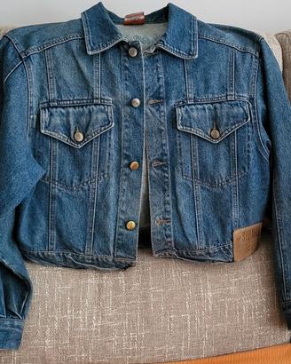 Giubbotto jeans Stefanel anni 80