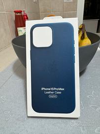 Custodia in pelle per iphone 15 e 16 pro max