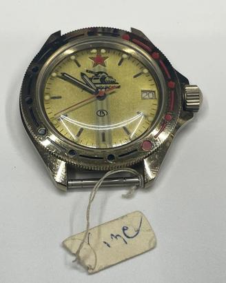 Orologio Vostok Komandirskie Carro Armato dorato