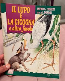 Libro il lupo e la cicogna e altre favole