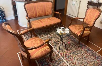 Salotto vintage (1 divano + 2 poltrone)