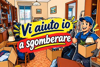 Sgombero case, cantine e garage